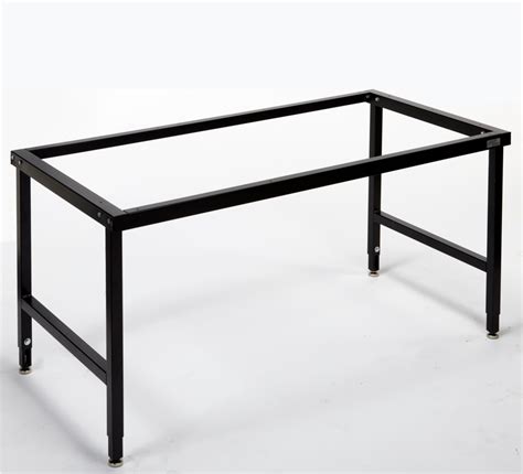 steel box frame table|metal table frames only.